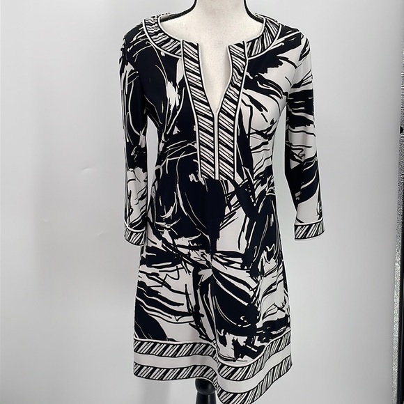black and white shift dress Black and White Gingham Mini Dress main image 1